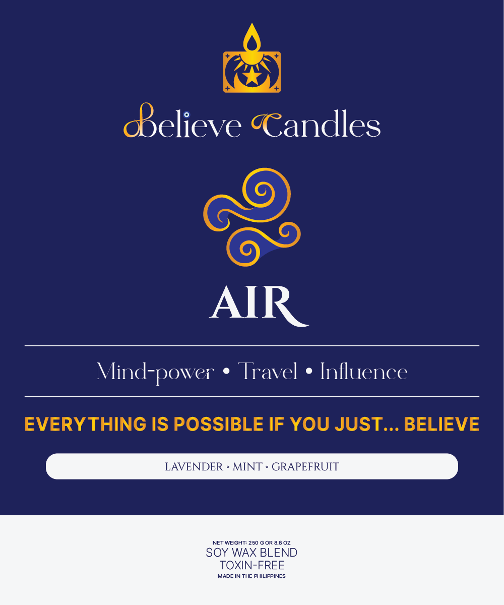AIR Believe Candles By Janel