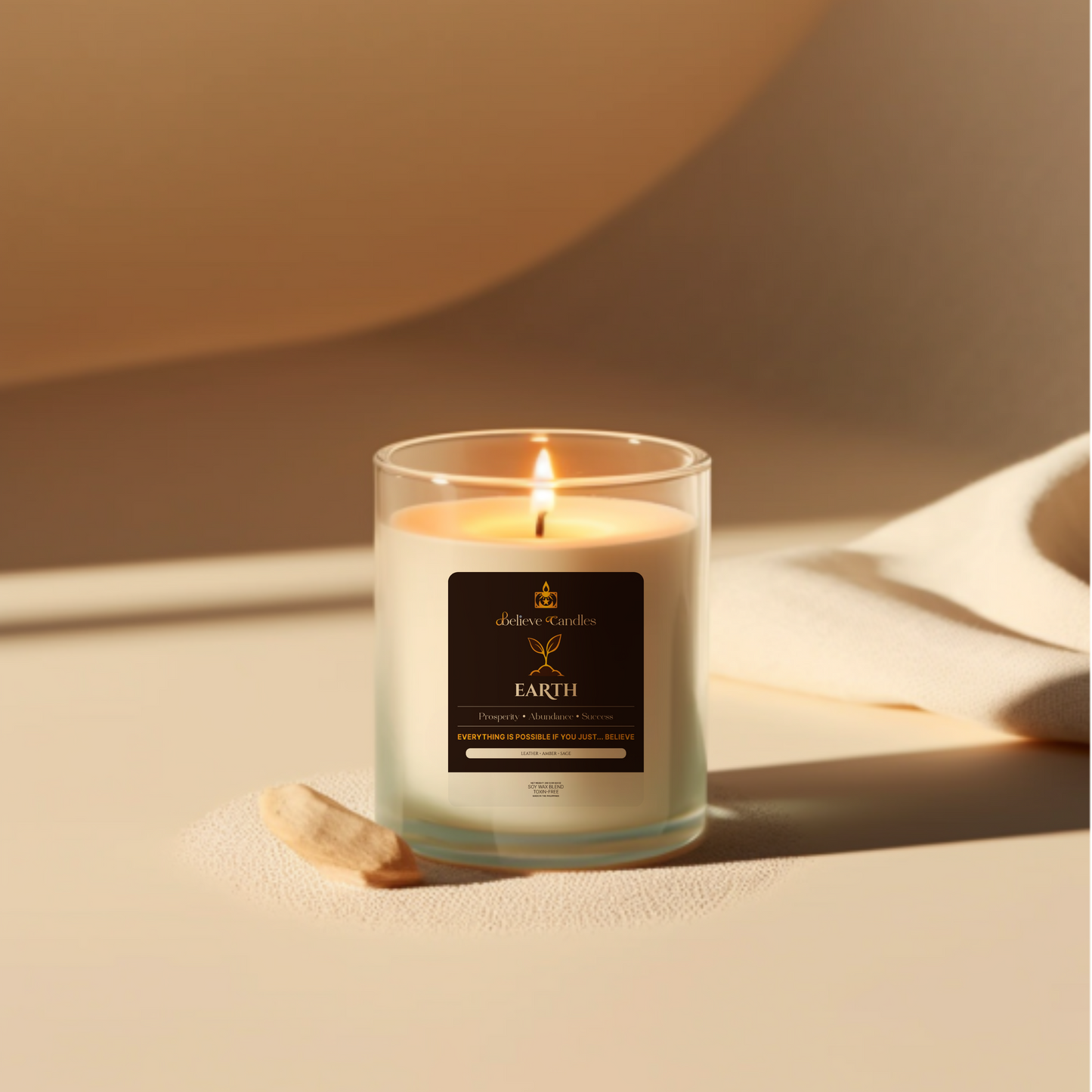 EARTH Believe Candles By Janel