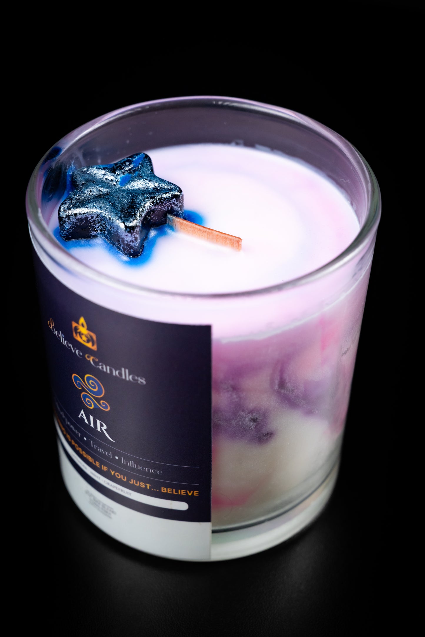 AIR Believe Candles By Janel (SOLID SCENTED CANDLE)