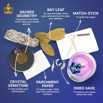 AIR Believe Candles By Janel (SOLID SCENTED CANDLE)