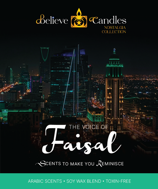 NOSTALGIA CANDLE THE VOICE OF FAISAL