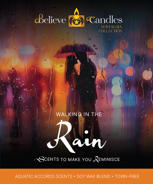 NOSTALGIA CANDLE WALKING IN THE RAIN