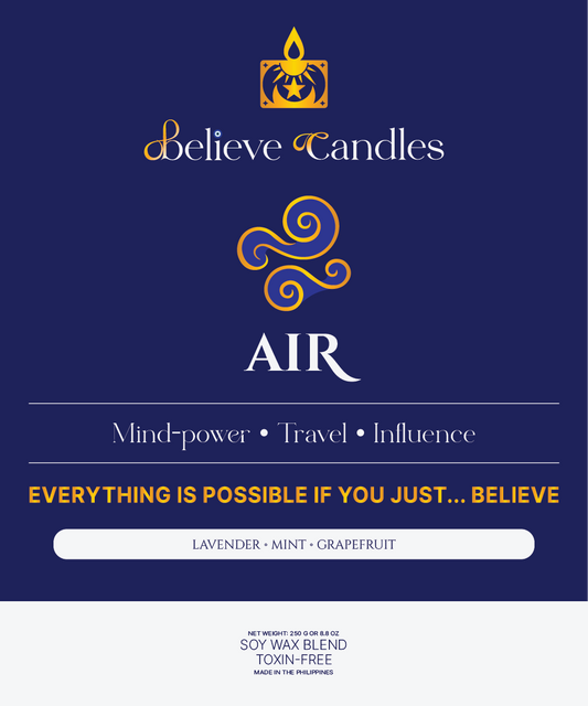 AIR Believe Candles By Janel