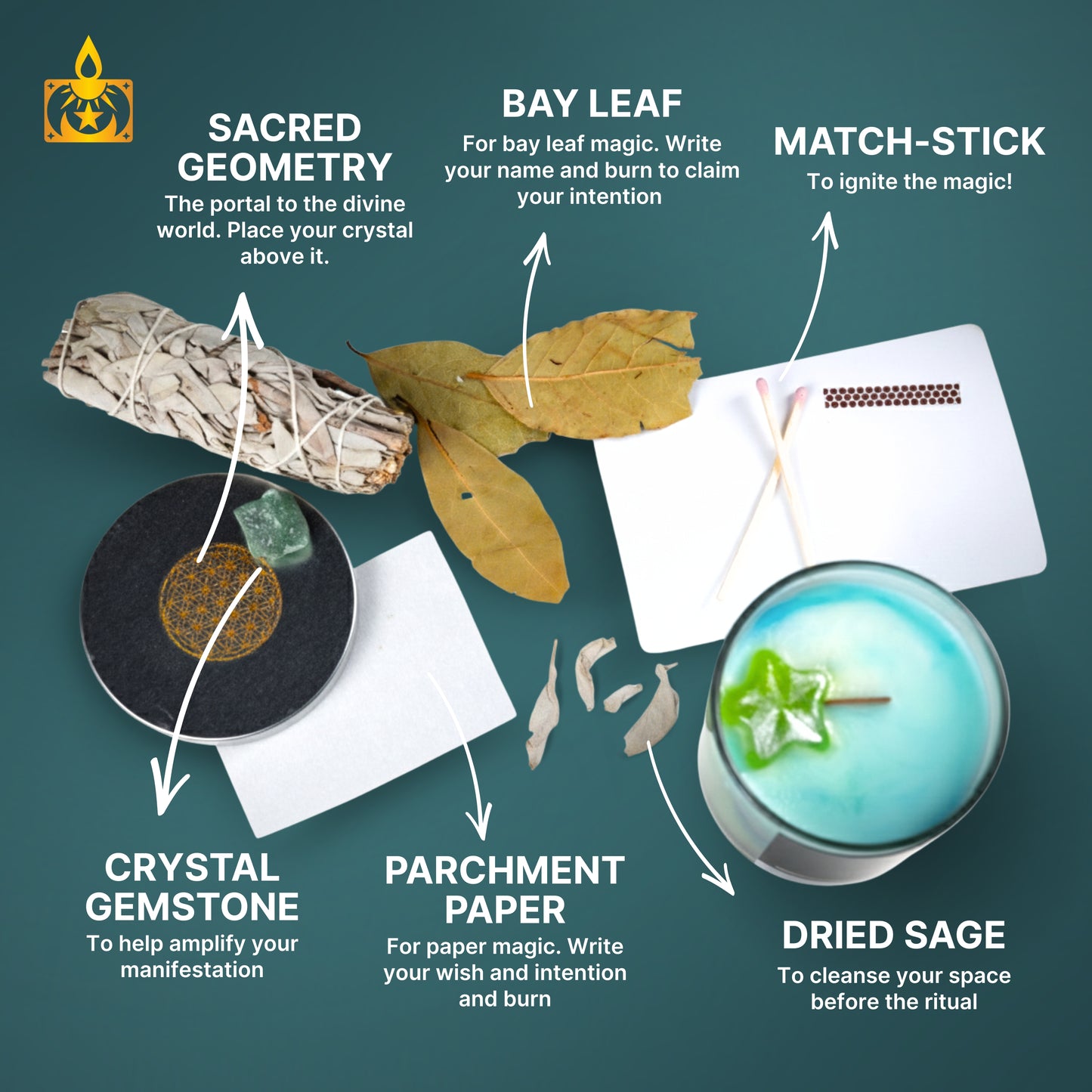 WATER Believe Candles By Janel (SOLID SCENTED CANDLE)